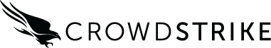 black crowdstrike horizontal logo